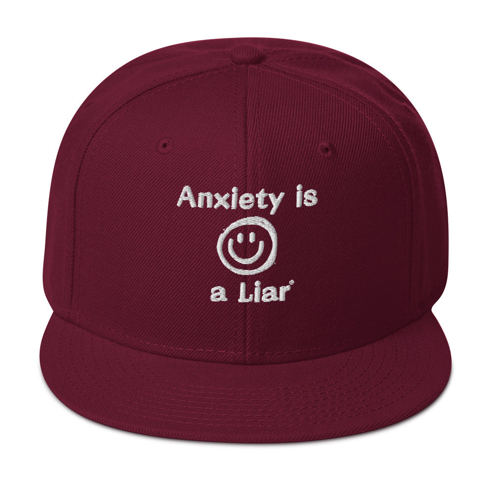 Anxiety is a Liar® Snapback Hat