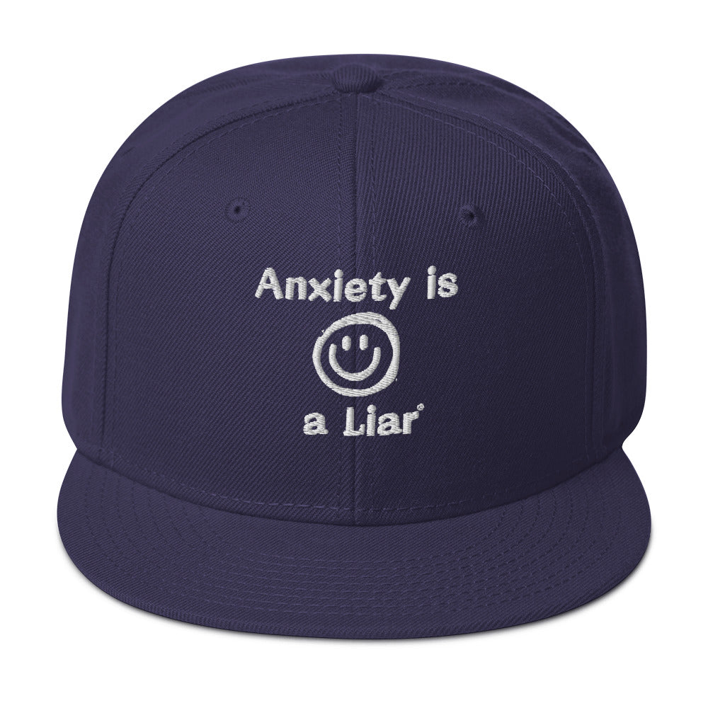 Anxiety is a Liar® Snapback Hat