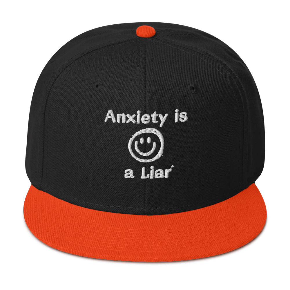 Anxiety is a Liar® Snapback Hat