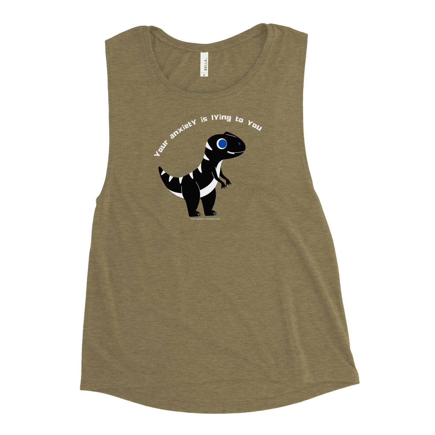 Your anxiety is lying to you® Ladies’ Muscle Tank