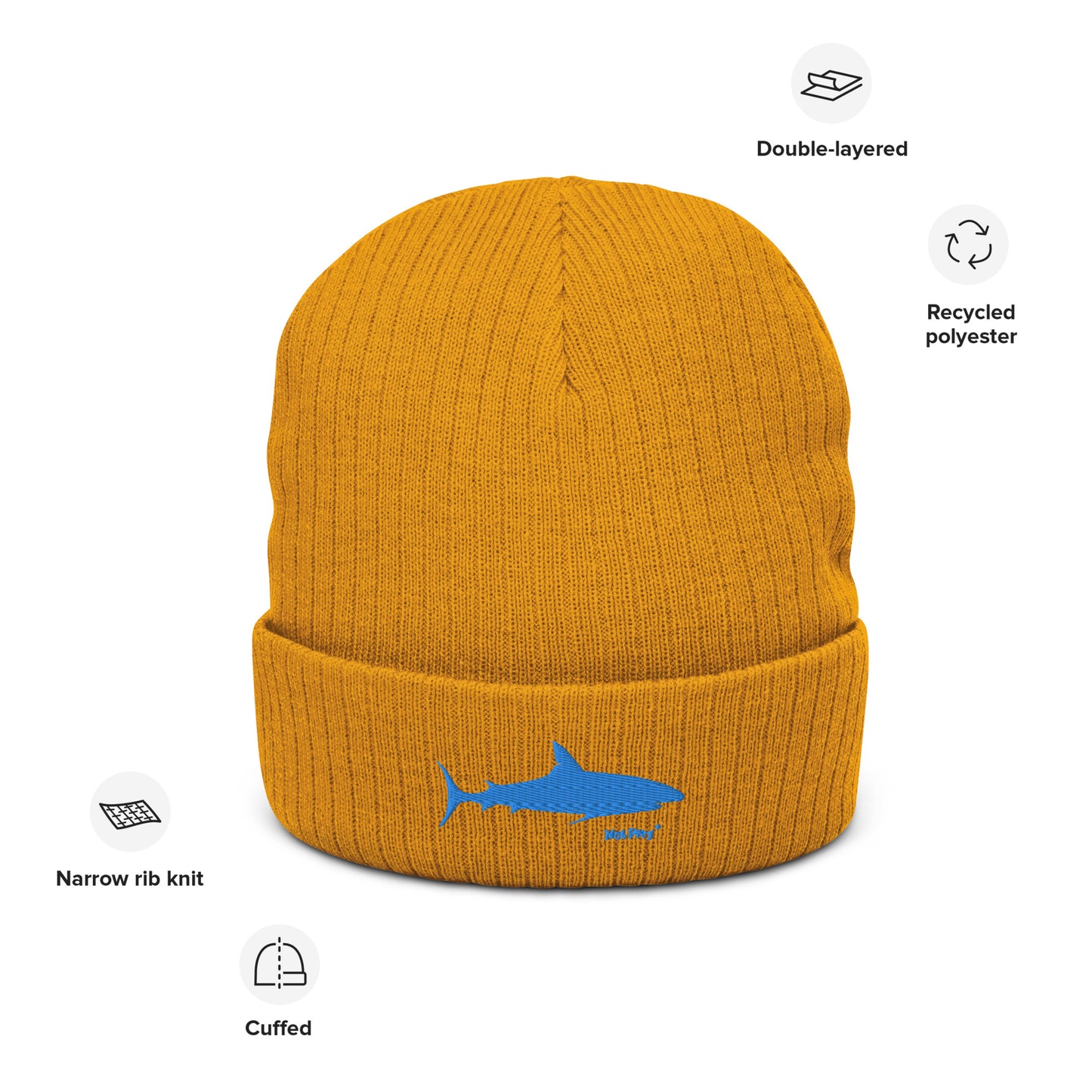 Not Prey- Ribbed knit beanie