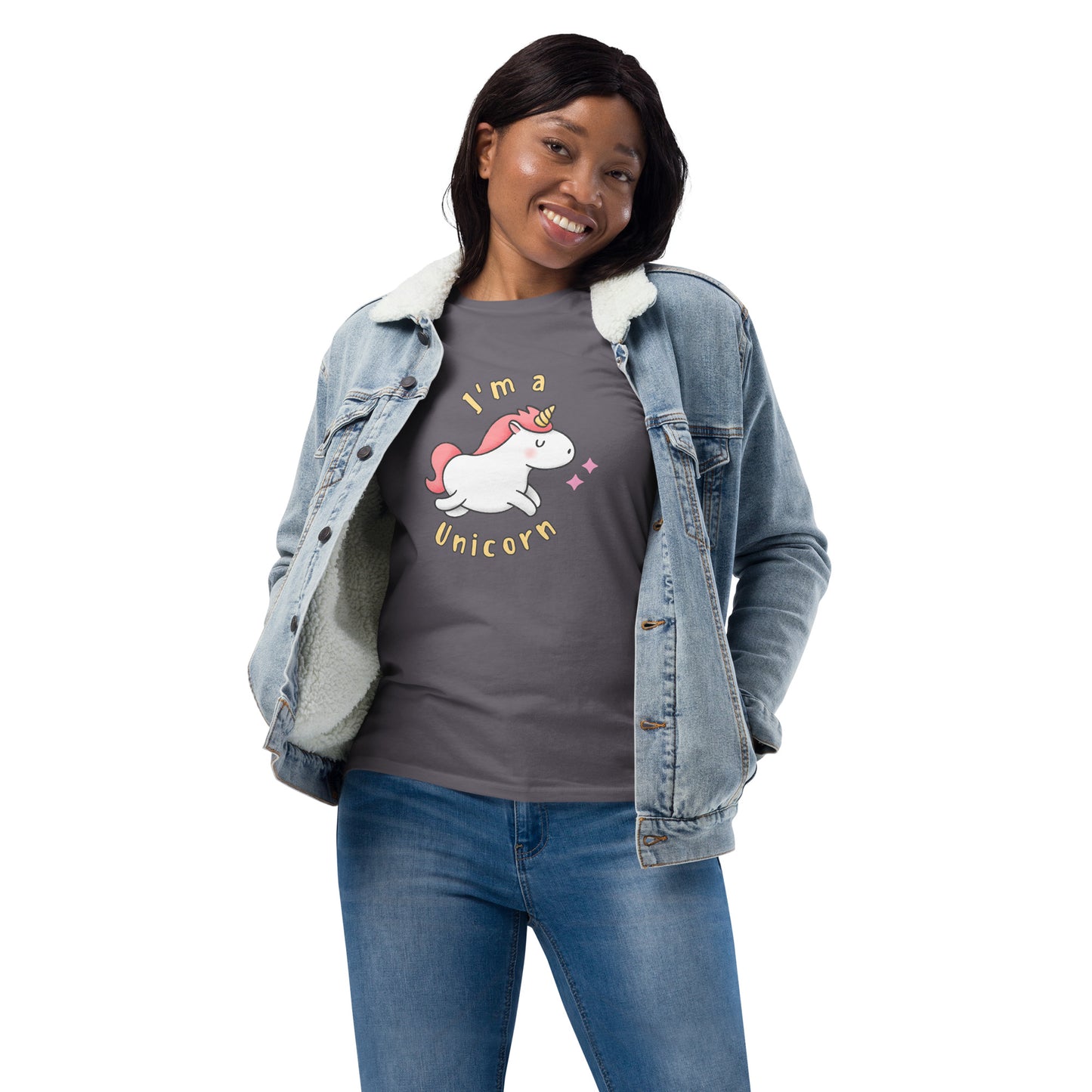 I'm a unicorn- Unisex fashion long sleeve shirt