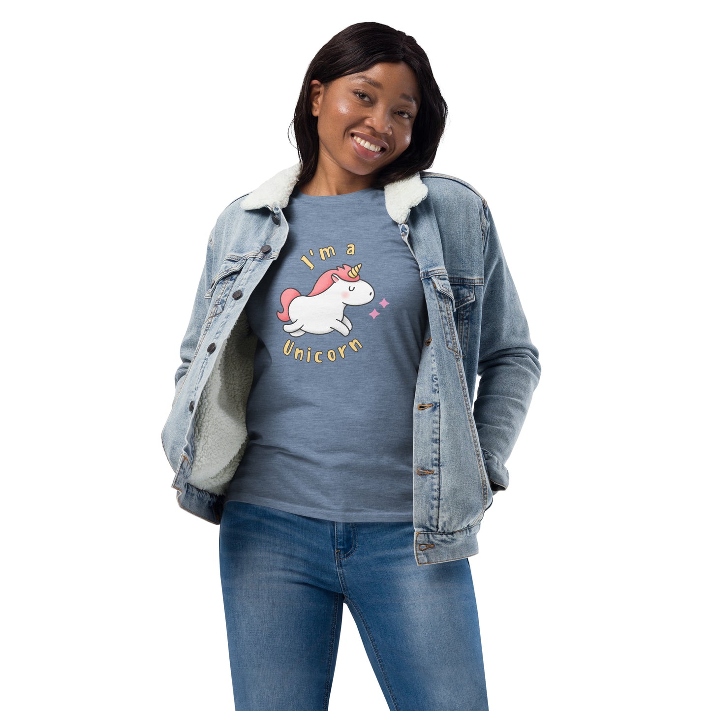I'm a unicorn- Unisex fashion long sleeve shirt
