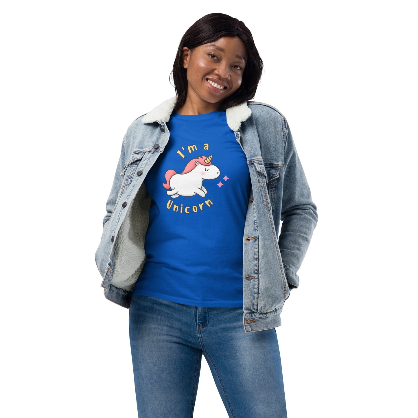 I'm a unicorn- Unisex fashion long sleeve shirt