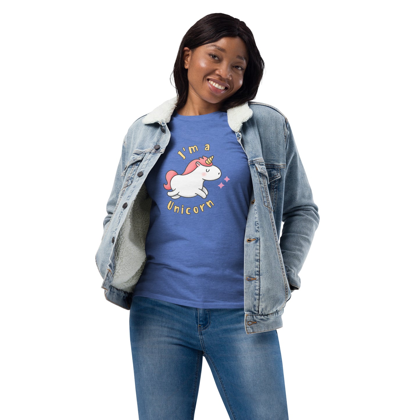 I'm a unicorn- Unisex fashion long sleeve shirt