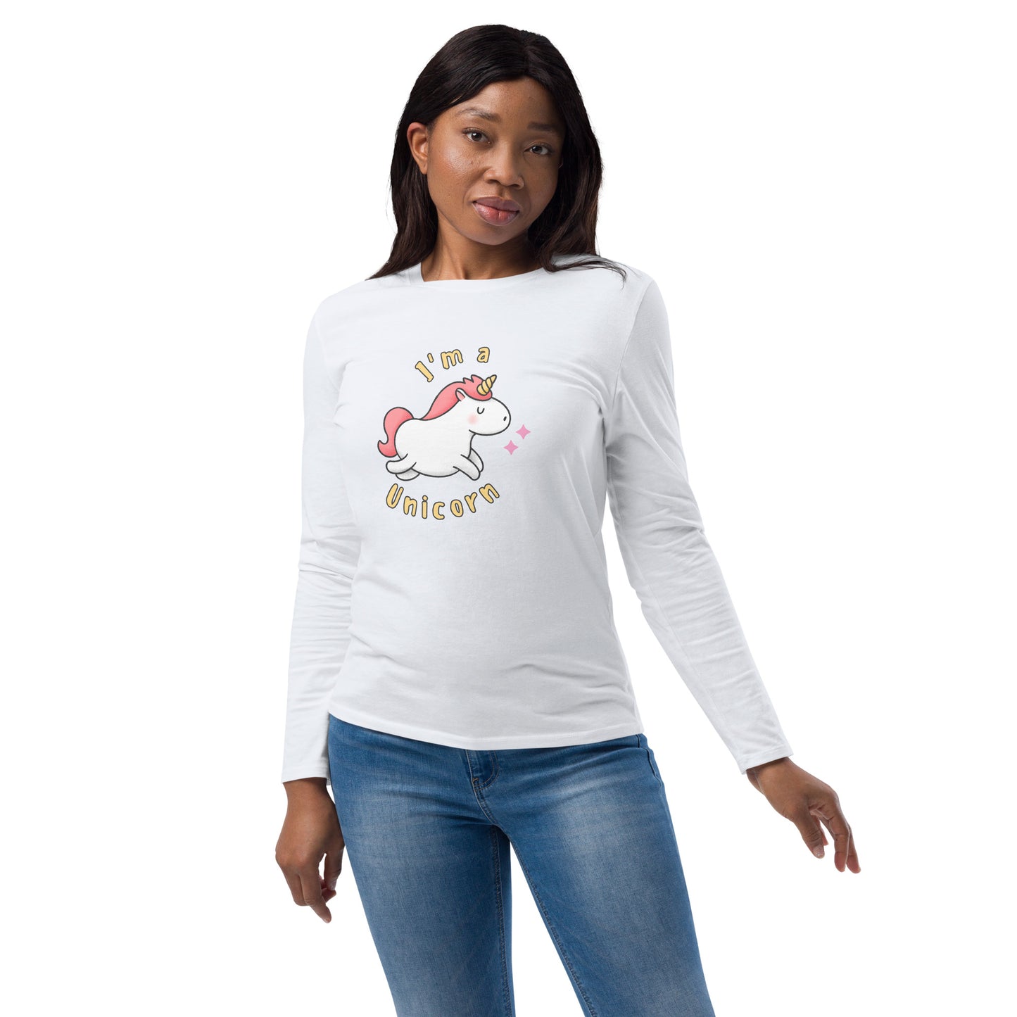I'm a unicorn- Unisex fashion long sleeve shirt