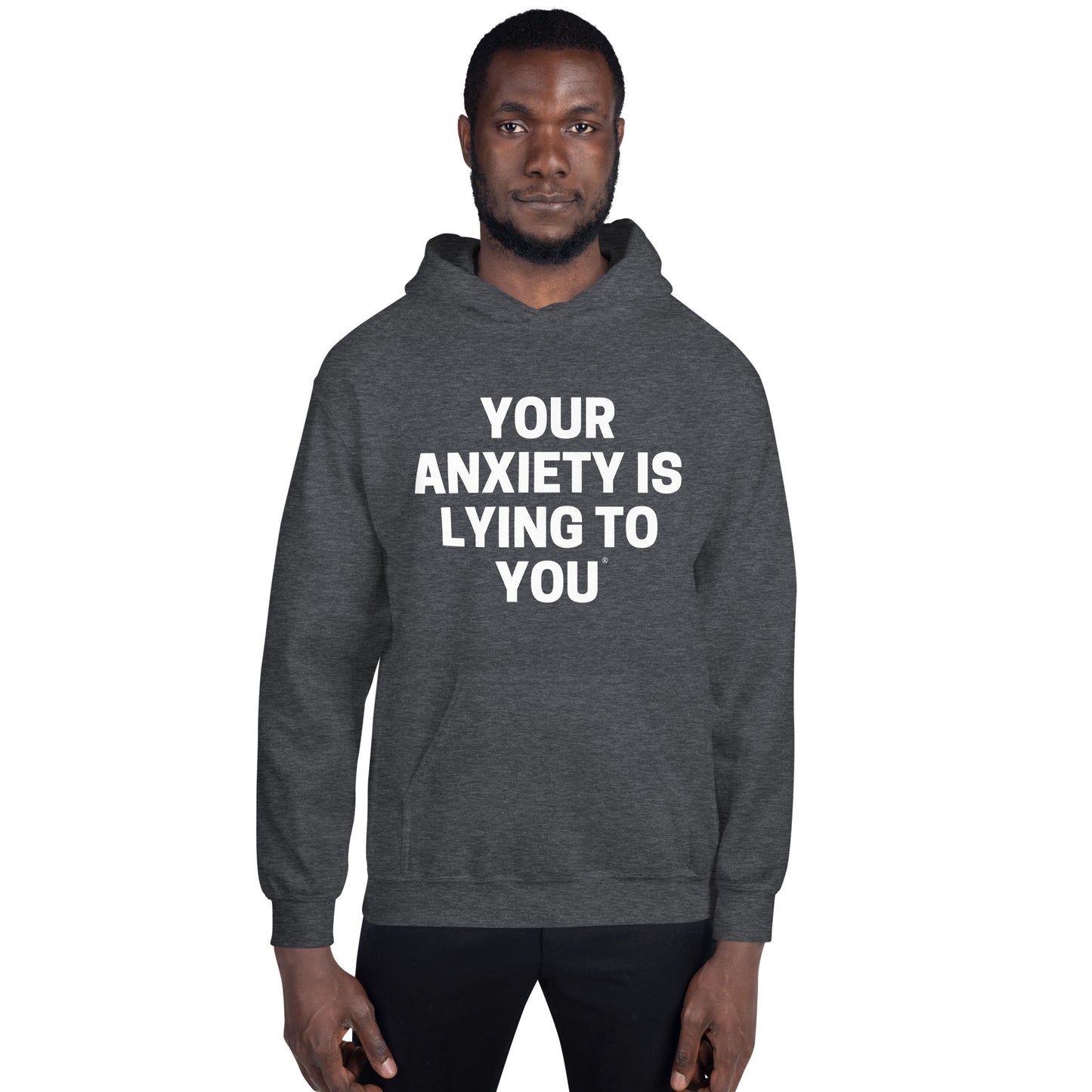 Official Your Anxiety is Lying to You® Brand-Unisex Hoodie