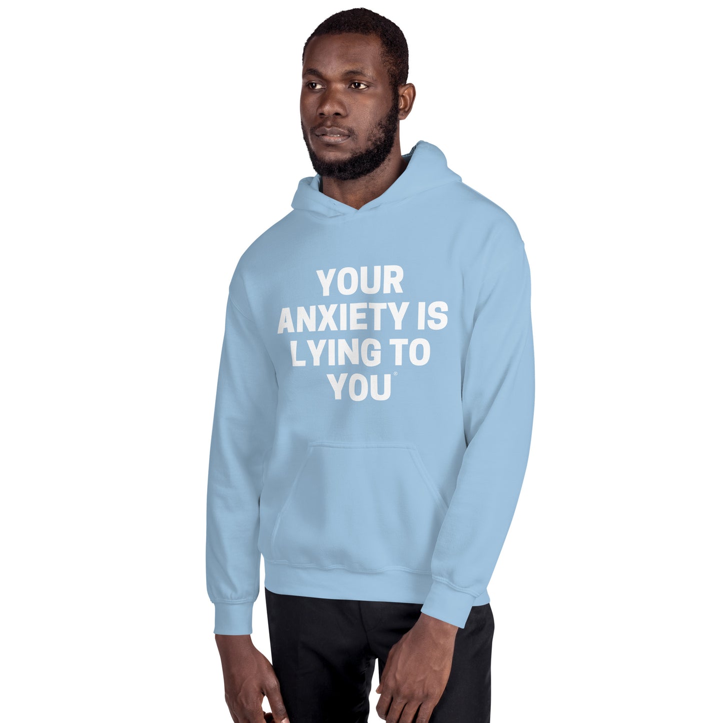 Official Your Anxiety is Lying to You® Brand-Unisex Hoodie