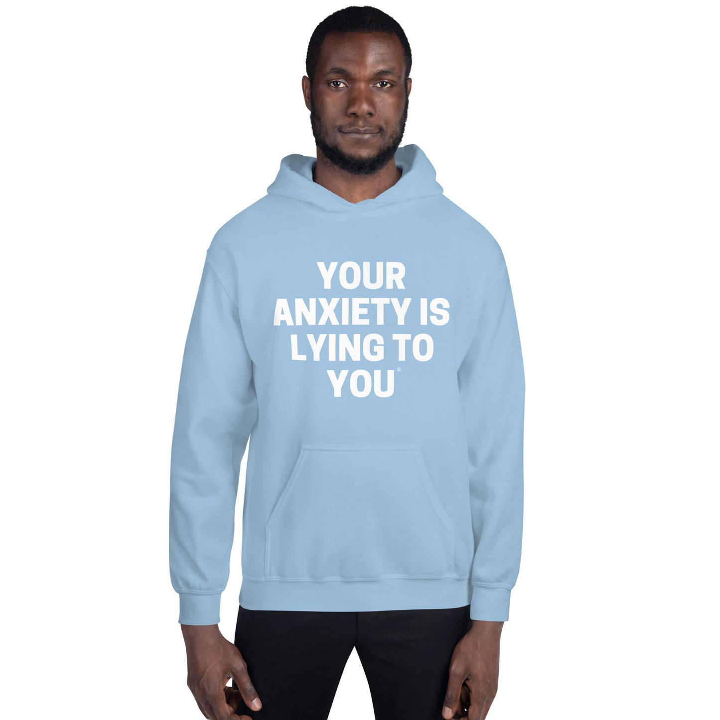 Official Your Anxiety is Lying to You® Brand-Unisex Hoodie