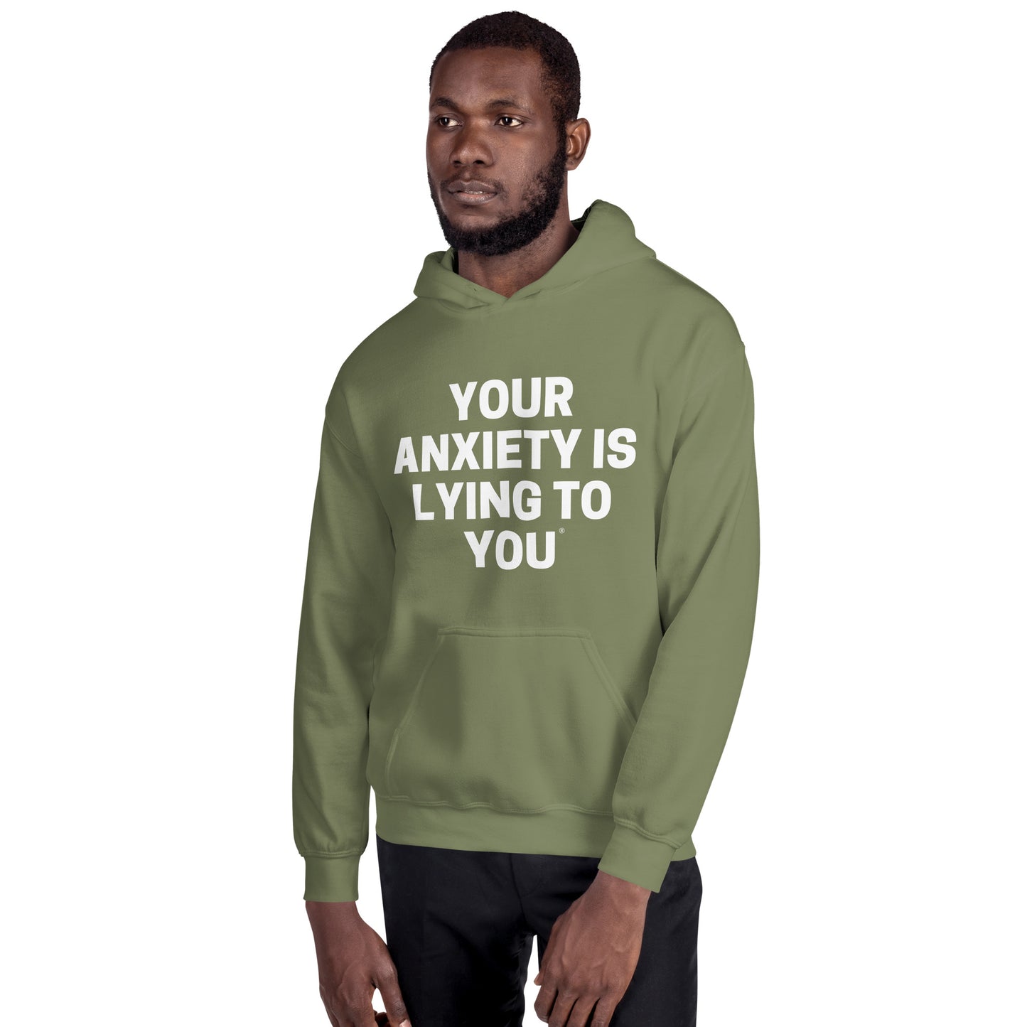 Official Your Anxiety is Lying to You® Brand-Unisex Hoodie