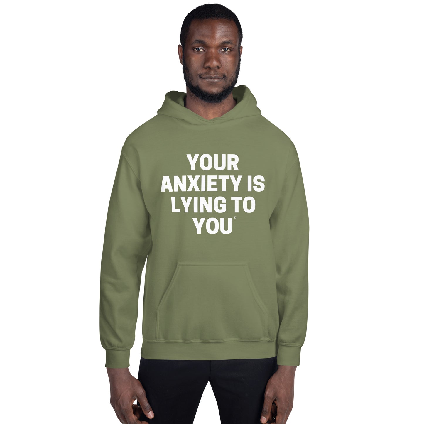 Official Your Anxiety is Lying to You® Brand-Unisex Hoodie