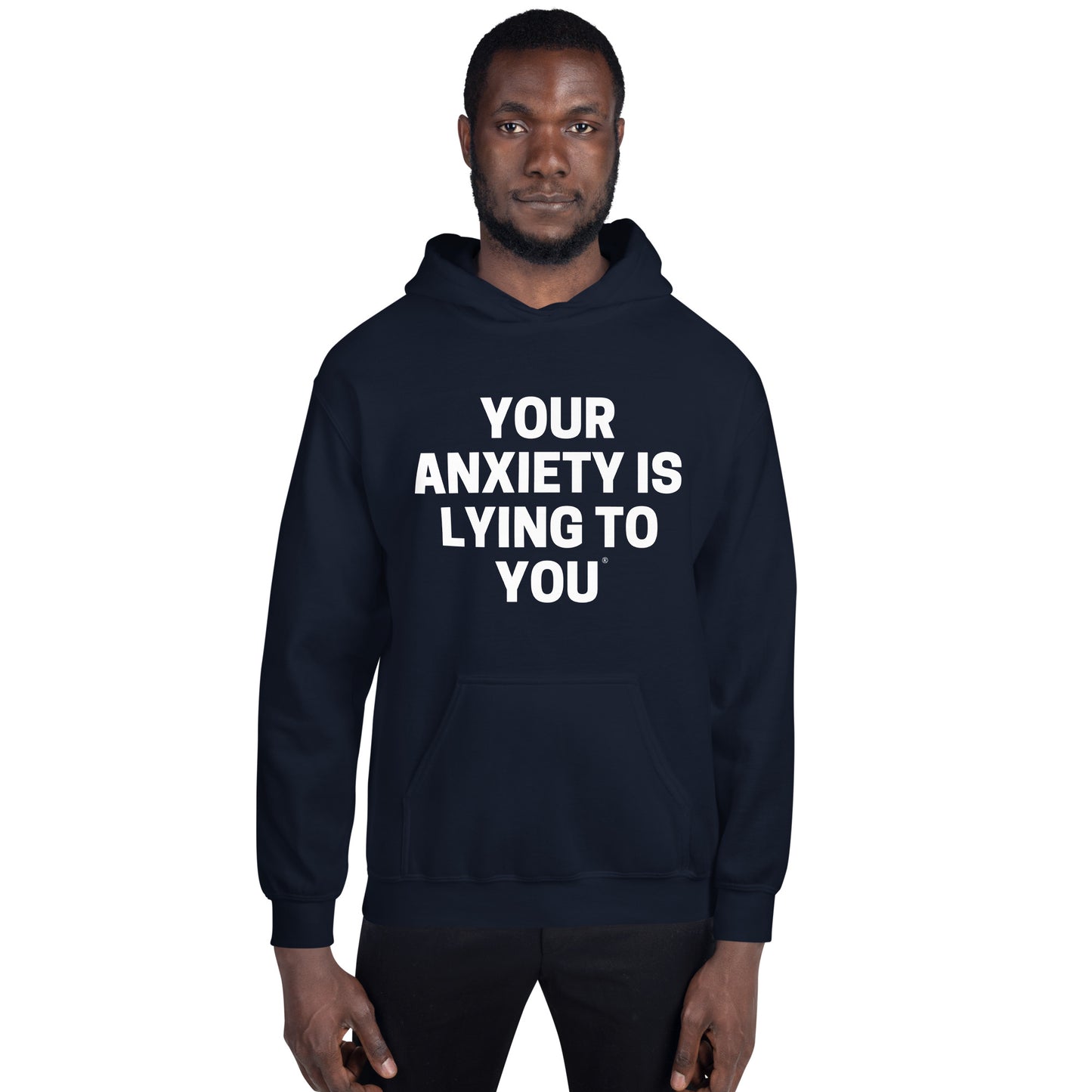 Official Your Anxiety is Lying to You® Brand-Unisex Hoodie