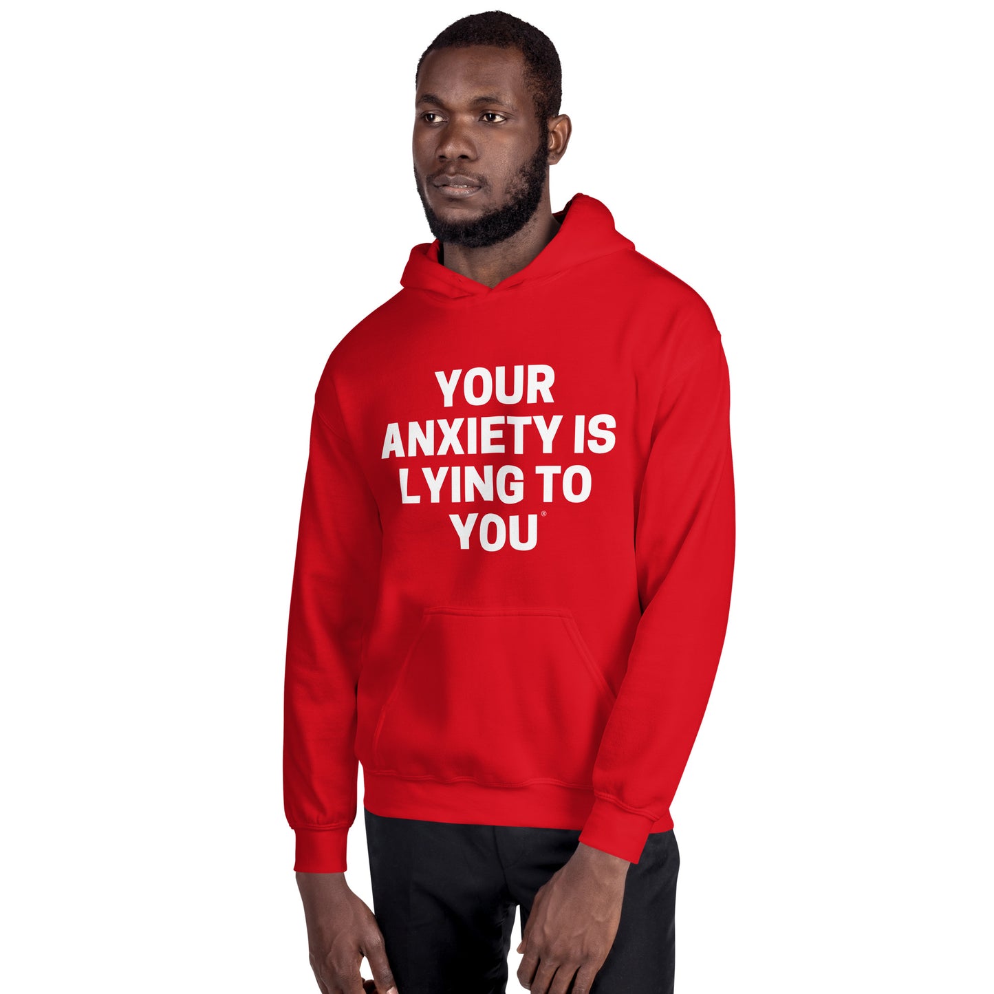 Official Your Anxiety is Lying to You® Brand-Unisex Hoodie