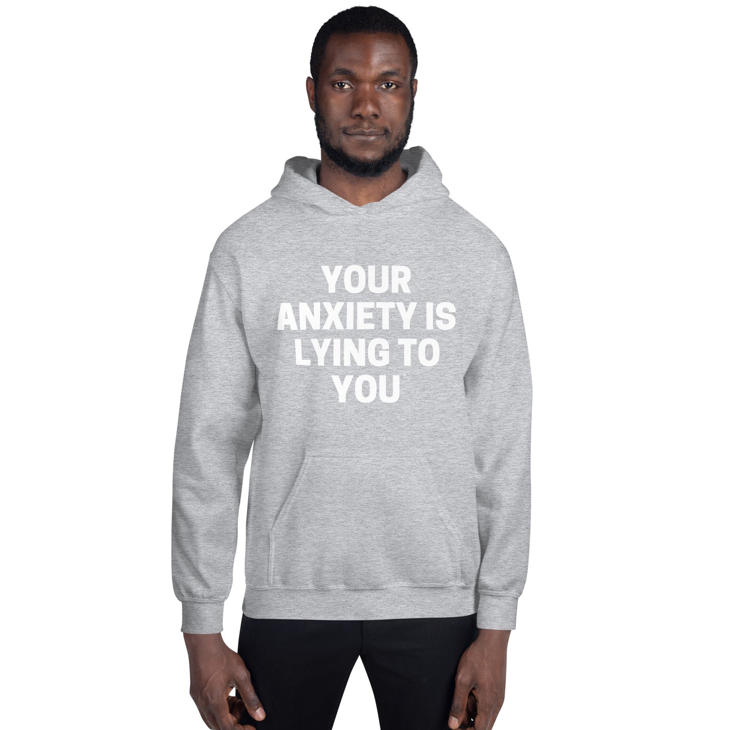 Official Your Anxiety is Lying to You® Brand-Unisex Hoodie