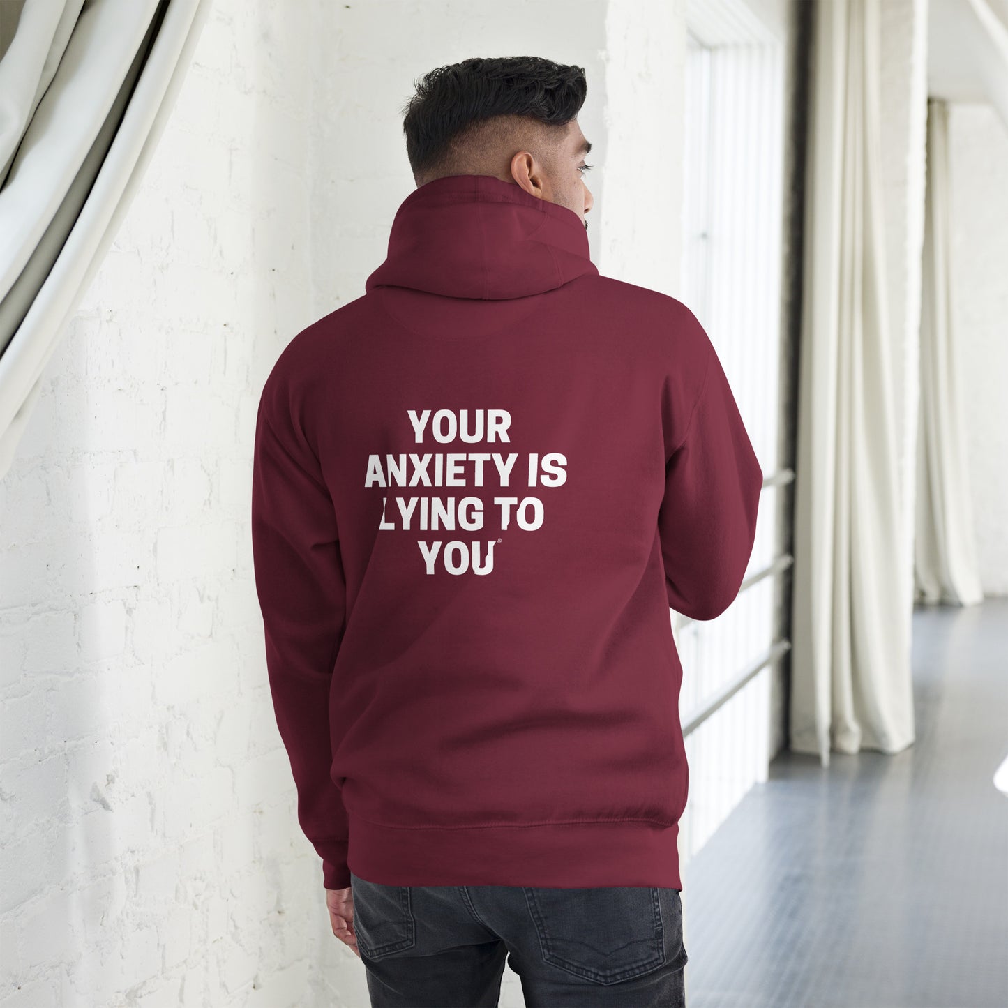 Your Anxiety is Lying to You® Unisex Hoodie