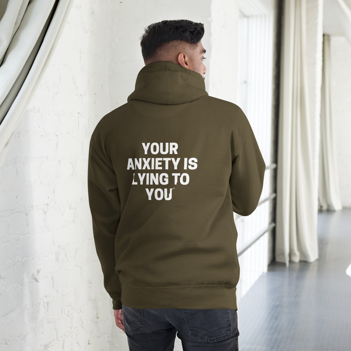 Your Anxiety is Lying to You® Unisex Hoodie