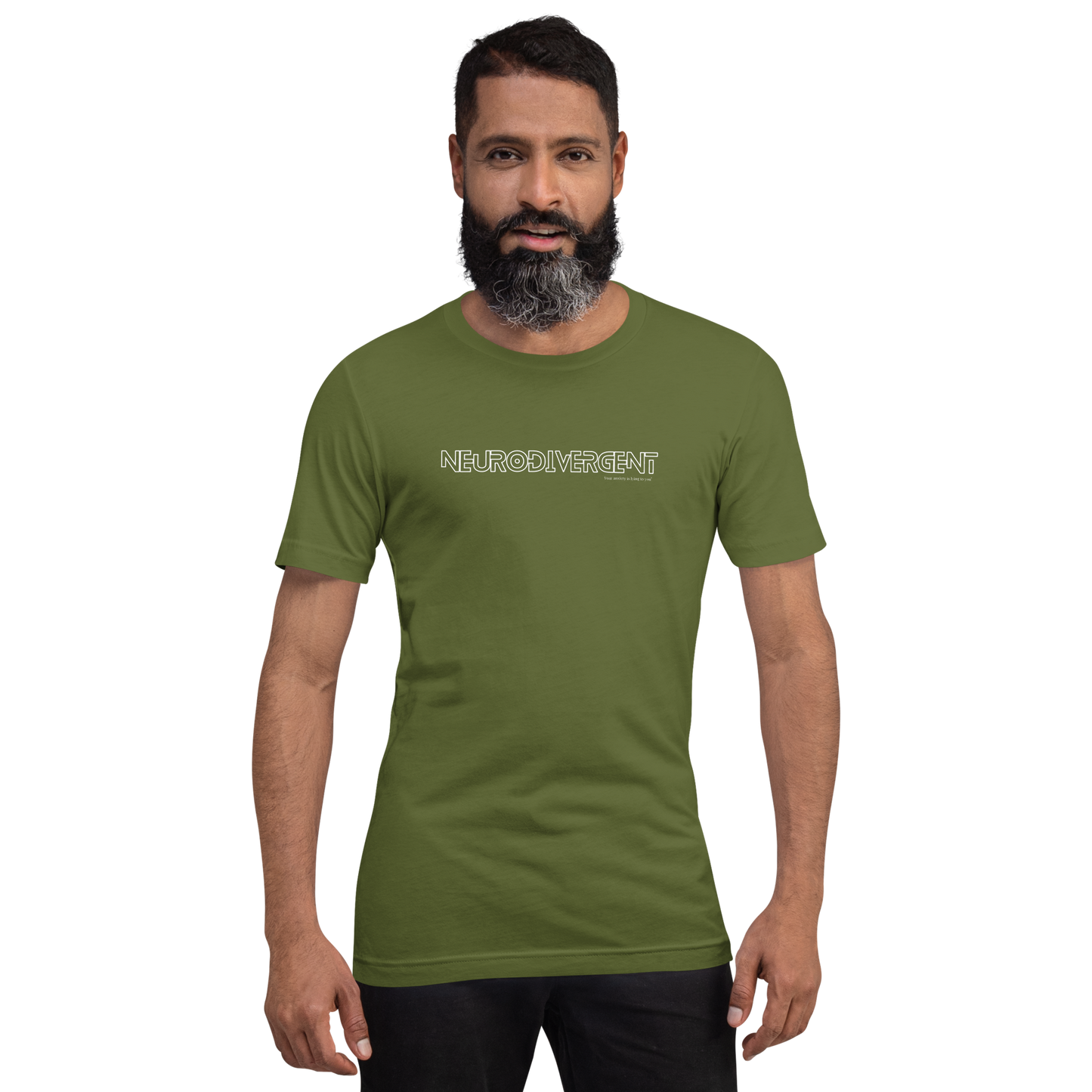 Neurodivergent Unisex t-shirt- by Your Anxiety is Lying to You®