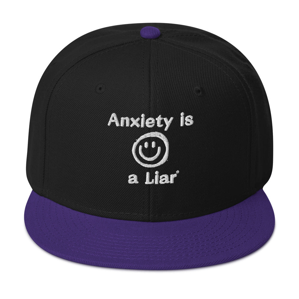 Anxiety is a Liar® Snapback Hat