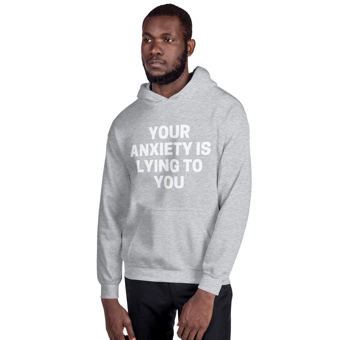 Official Your Anxiety is Lying to You® Brand-Unisex Hoodie