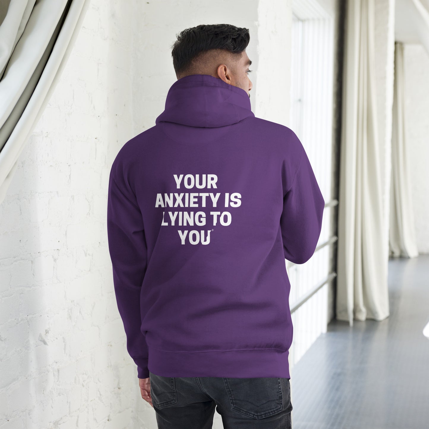 Your Anxiety is Lying to You® Unisex Hoodie